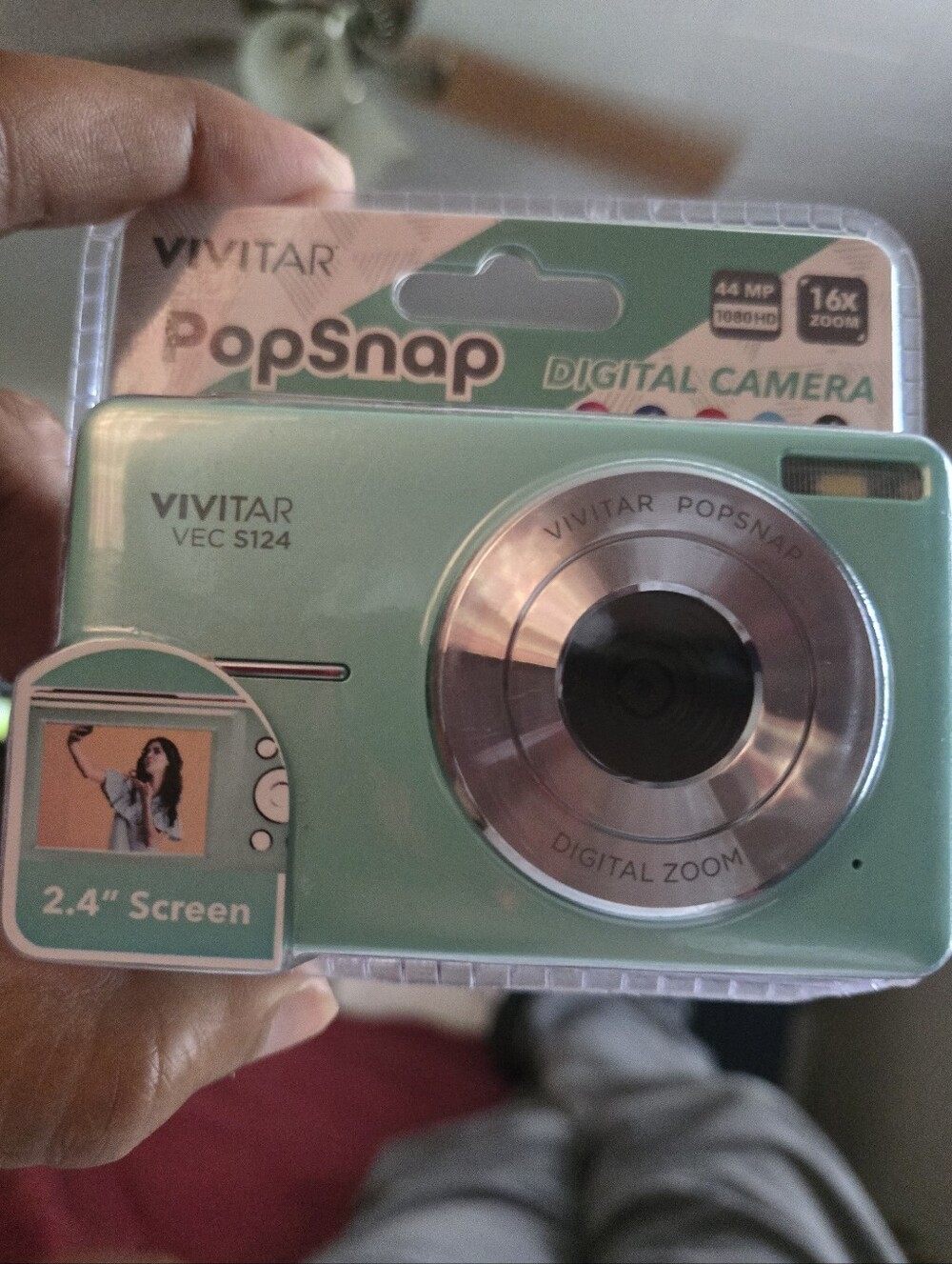 Vivitar PopSnap VEC S124 Mint Digital Camera